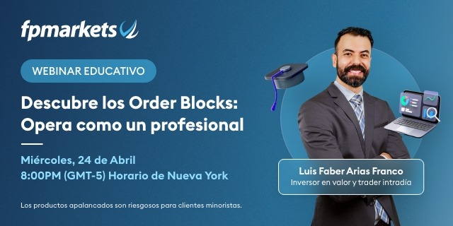 Webinar Descubre los Order Blocks: Opera como un profesional